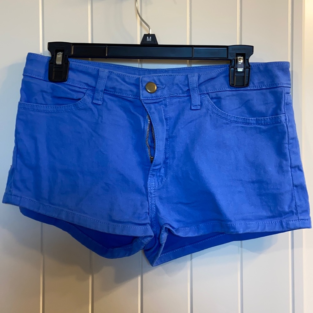American apparel Blue denim shorts